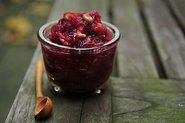 Pear, Brandy and Walnut Cranberry Sauce