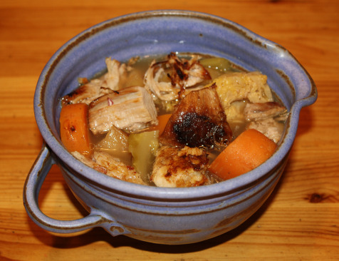 Pork Belly, Apple and Vegetable Stew with Apple Cider