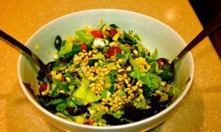 Summer Chopped Salad with Creole Mustard Dressing