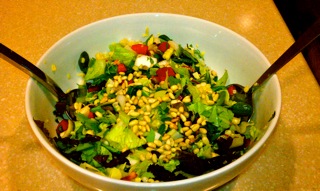 Summer Chopped Salad with Creole Mustard Dressing