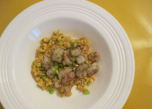 Shrimp and Not-Quite-Grits