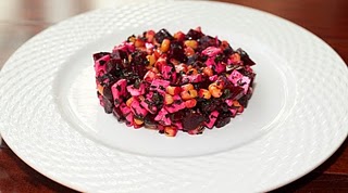 Sweet Corn And Beet Salad