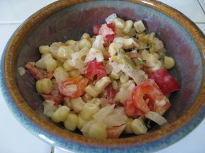 Grilled Corn Salad