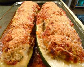 Italian Stuffed Zucchini