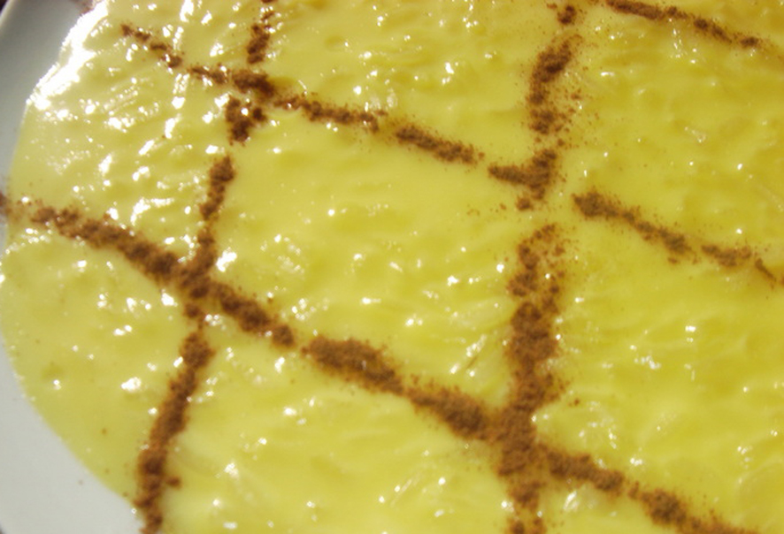 Ivone's Creamy Rice Pudding - Arroz Doce da Ivone