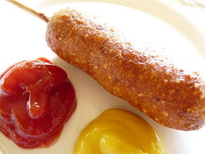 Shaken (not stirred) Corn Dogs
