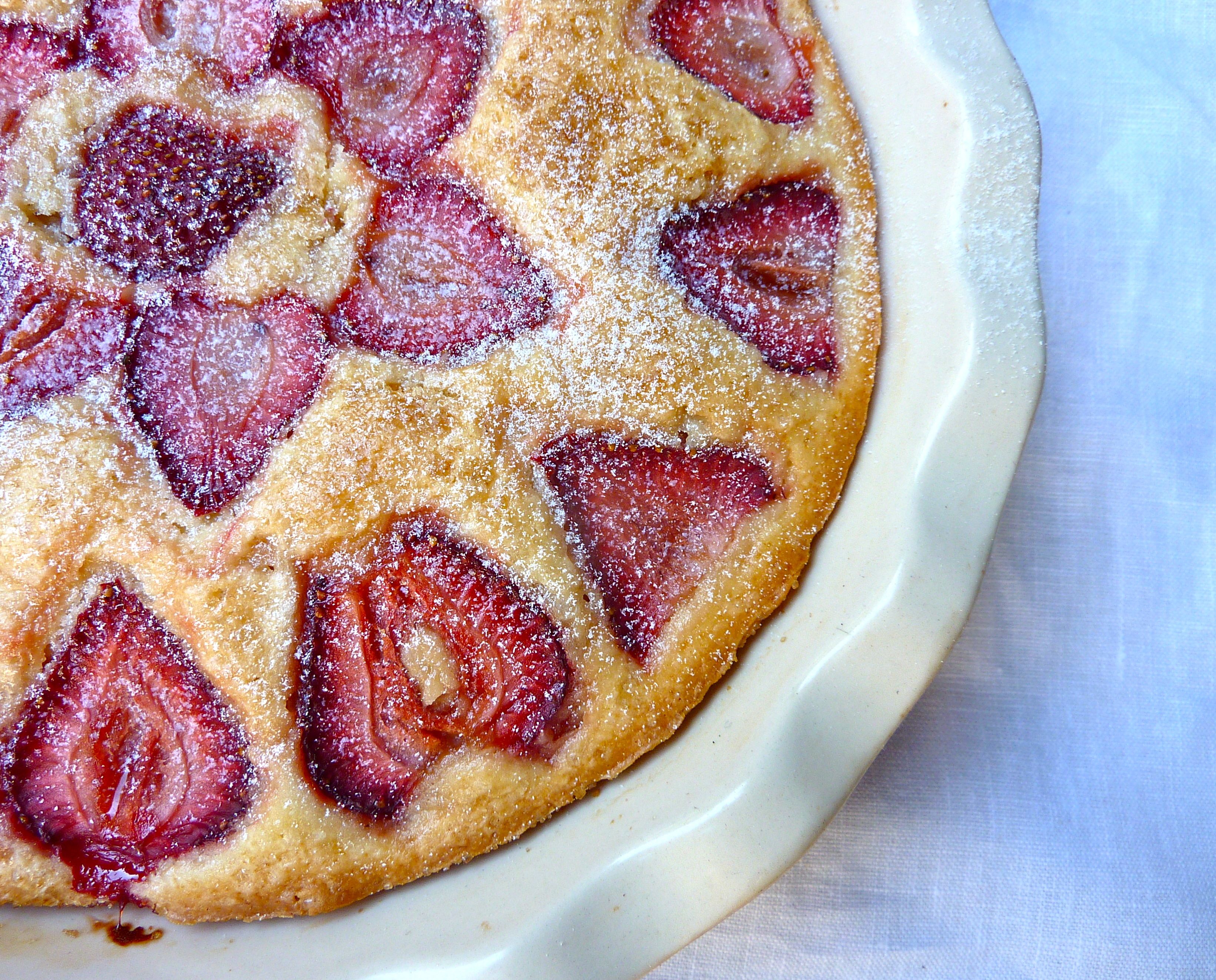 Strawberry Yogurt Cake for a Party