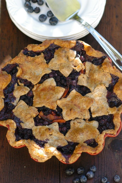 Blueberry-Apricot with Whole Wheat & Flax Crust