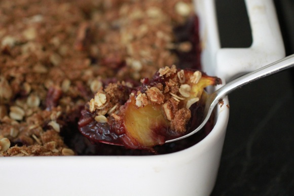 Blueberry Peach Crisp