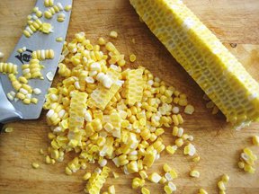 Roasted Corn and Cojita Quesadillas
