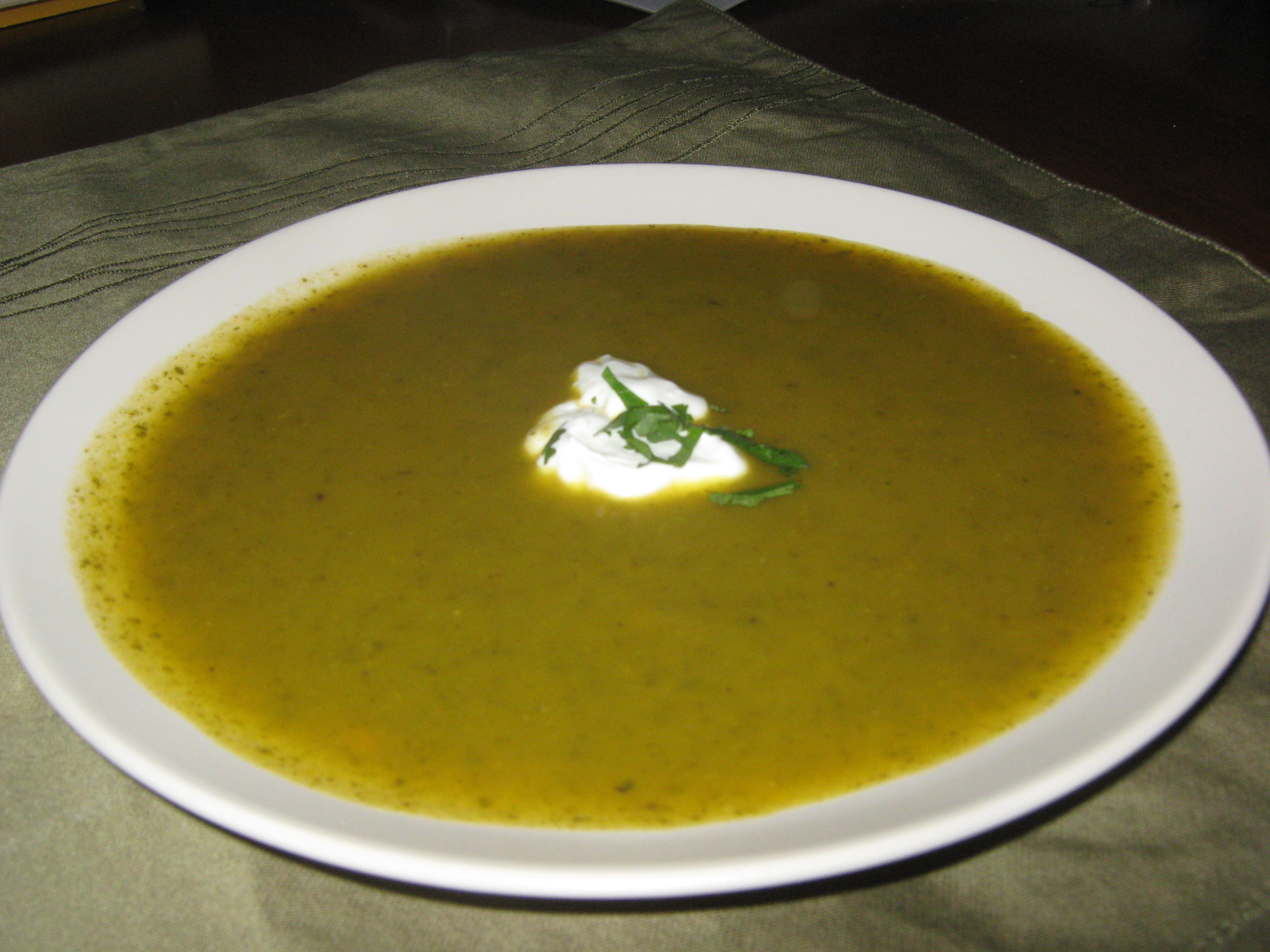 Carrot Mustard Soup
