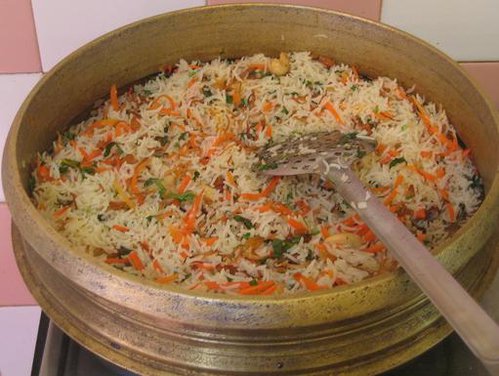 CARROT  PULAO.