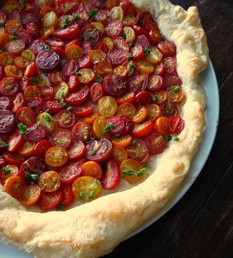 Heirloom Cherry Tomato Tart