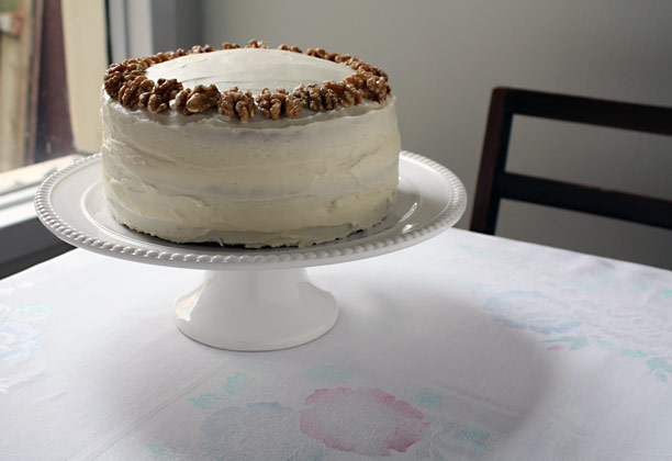 Butter-Toasted-Walnut Layer Cake