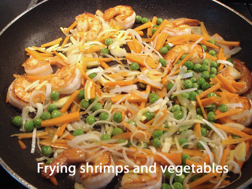 Prawn and Turkey Nasi Goreng