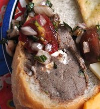 Chicken Liver Terrine with Chipotle and Raisins