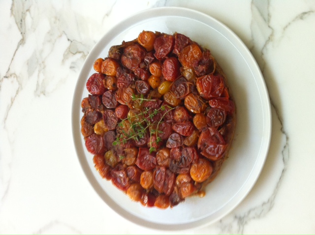 Cherry Tomato Tarte Tatin