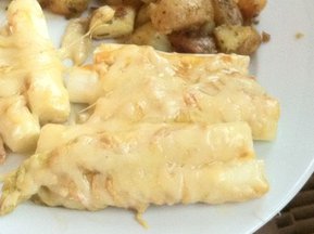 White Asparagus a la Moutarde 