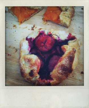 a fruit galette 
