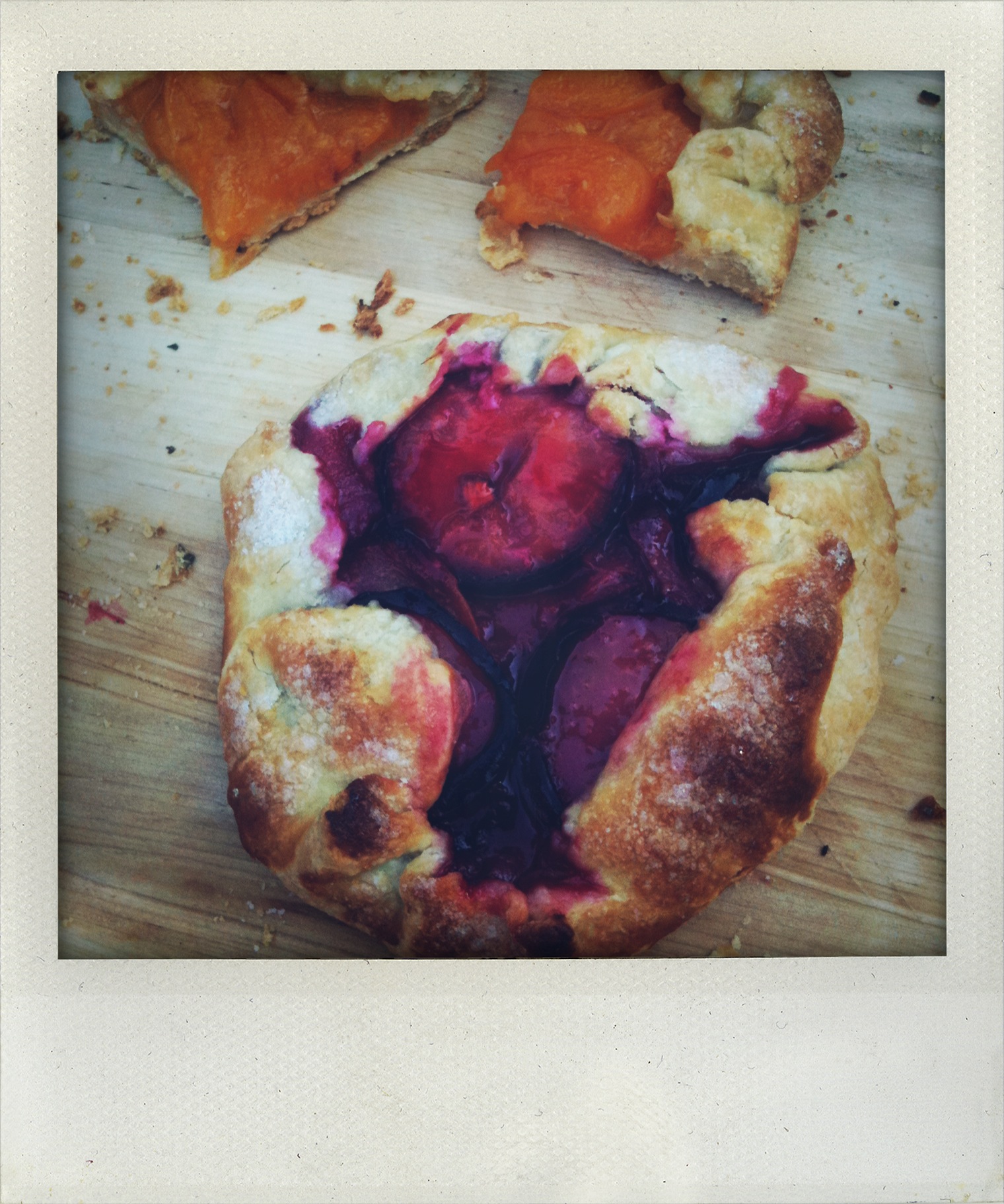 a fruit galette 