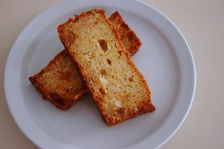 Ginger Almond Summer Squash Bread