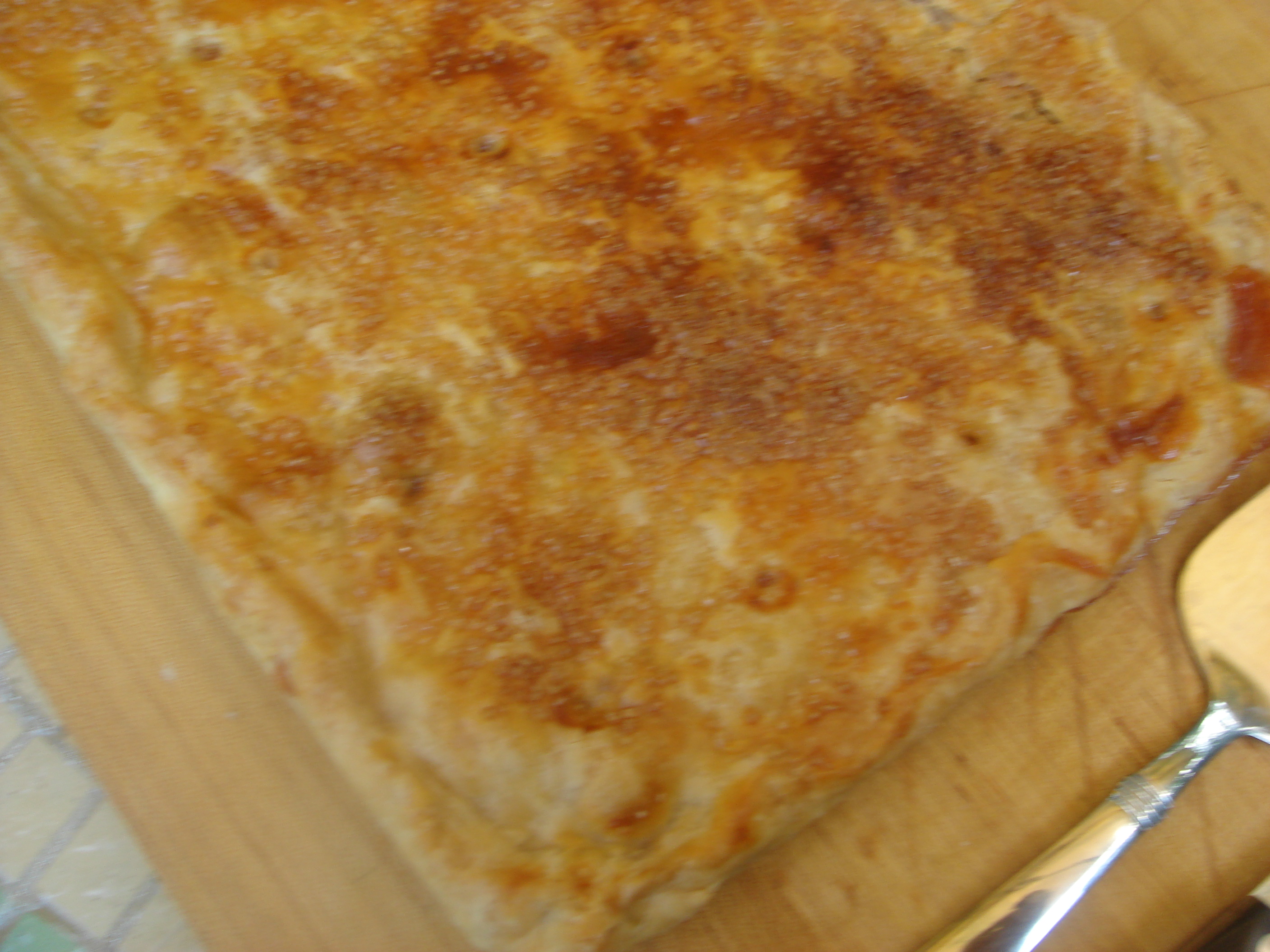 Peach and Cherry Slab Pie