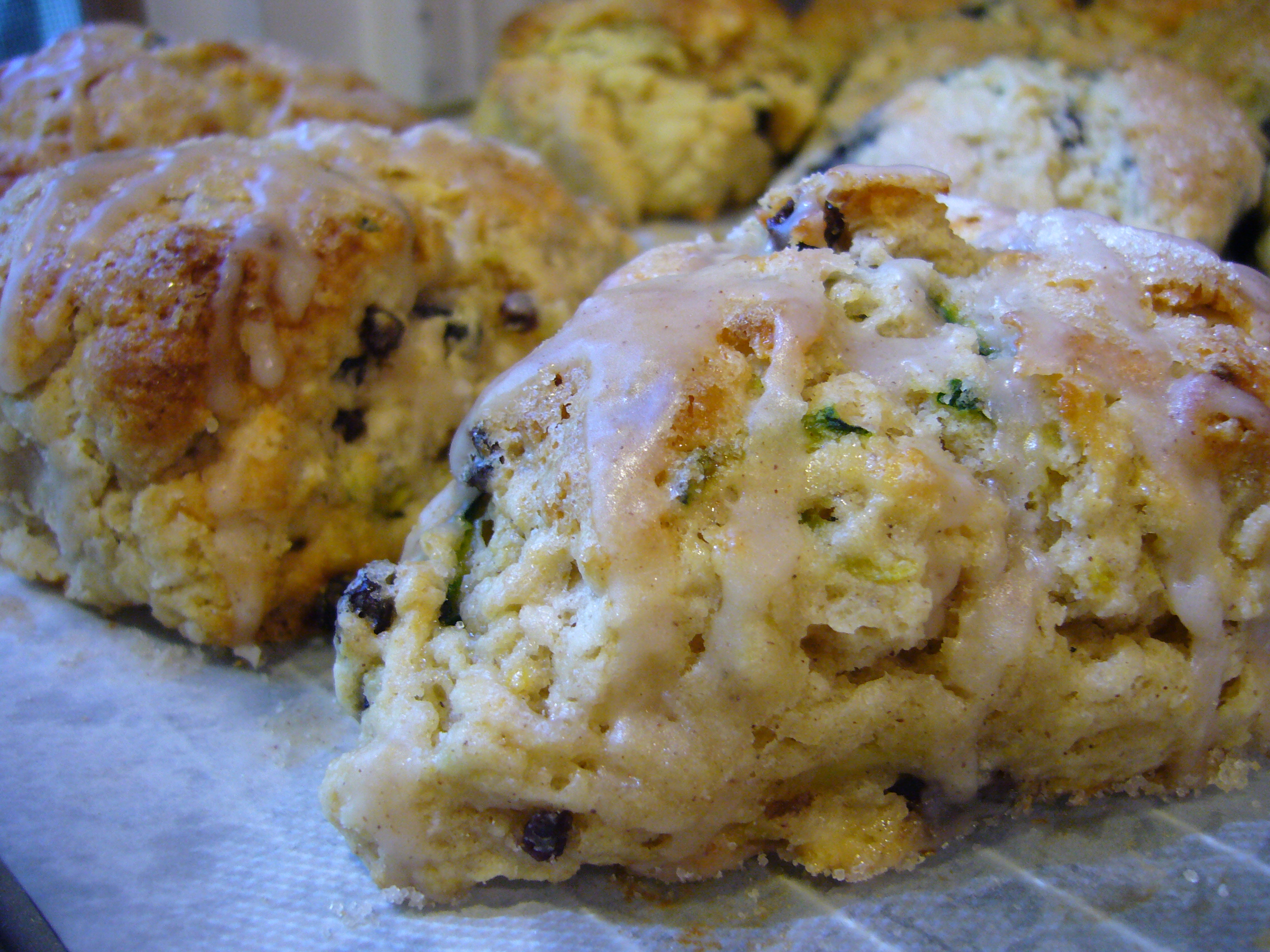 Zucchini-Currant Scones