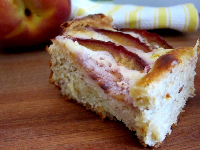 Brioche Peach Cake