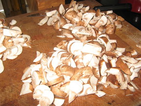 Mushroom Chestnut Risotto