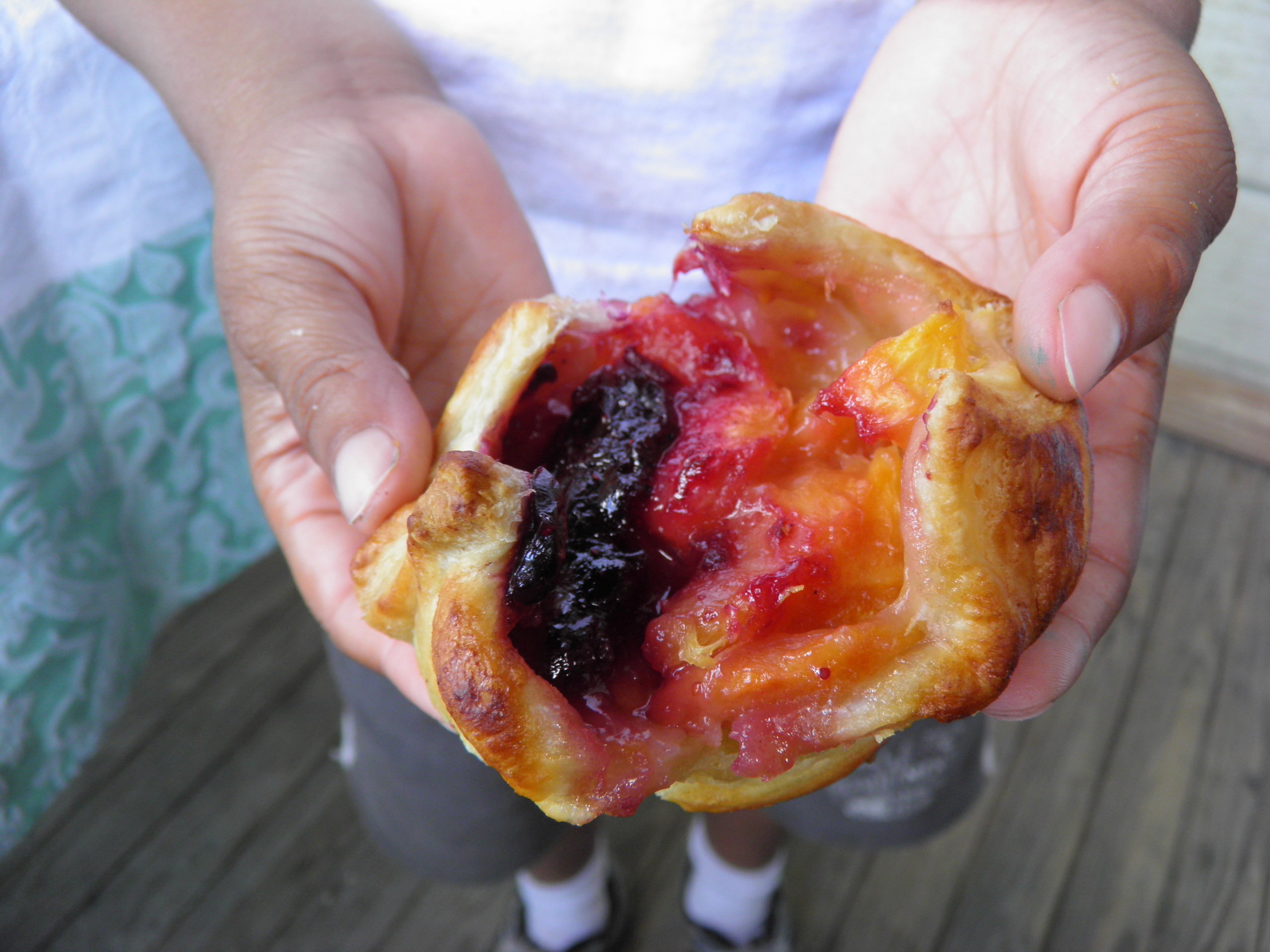 Peach Pie Dumpling