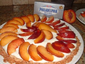 Orchard Peach Macaroon Tart