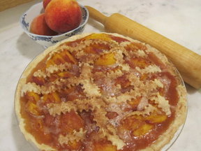 Jerseylicious Vegan Peach Pie