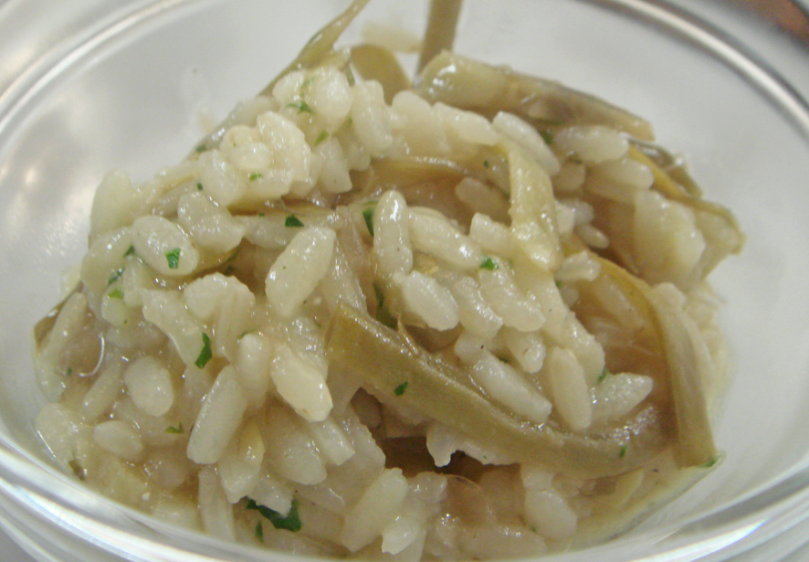 Artichoke and Champagne Risotto - Risotto con i Carciofi allo Champagne