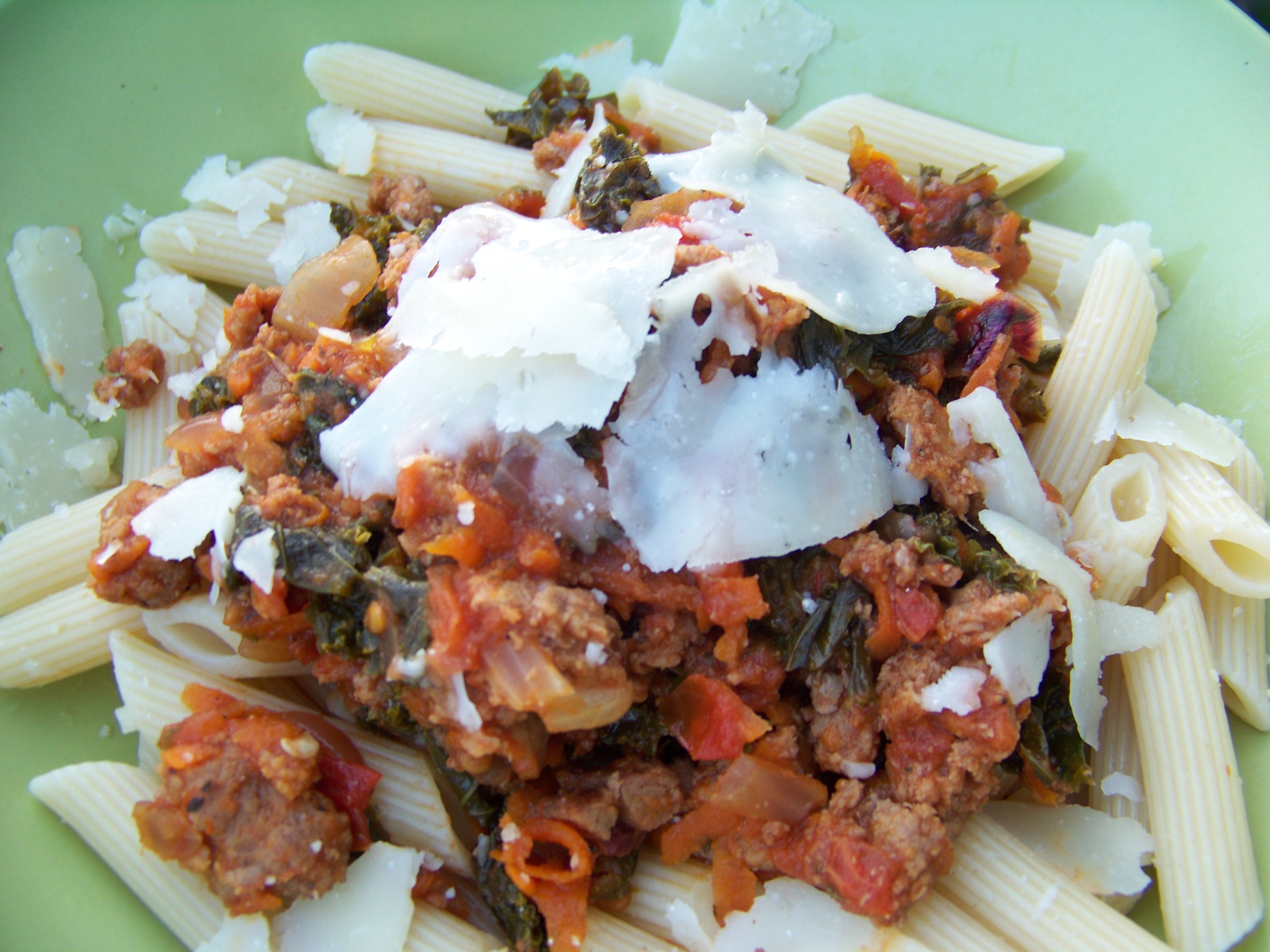 Kale with Penne