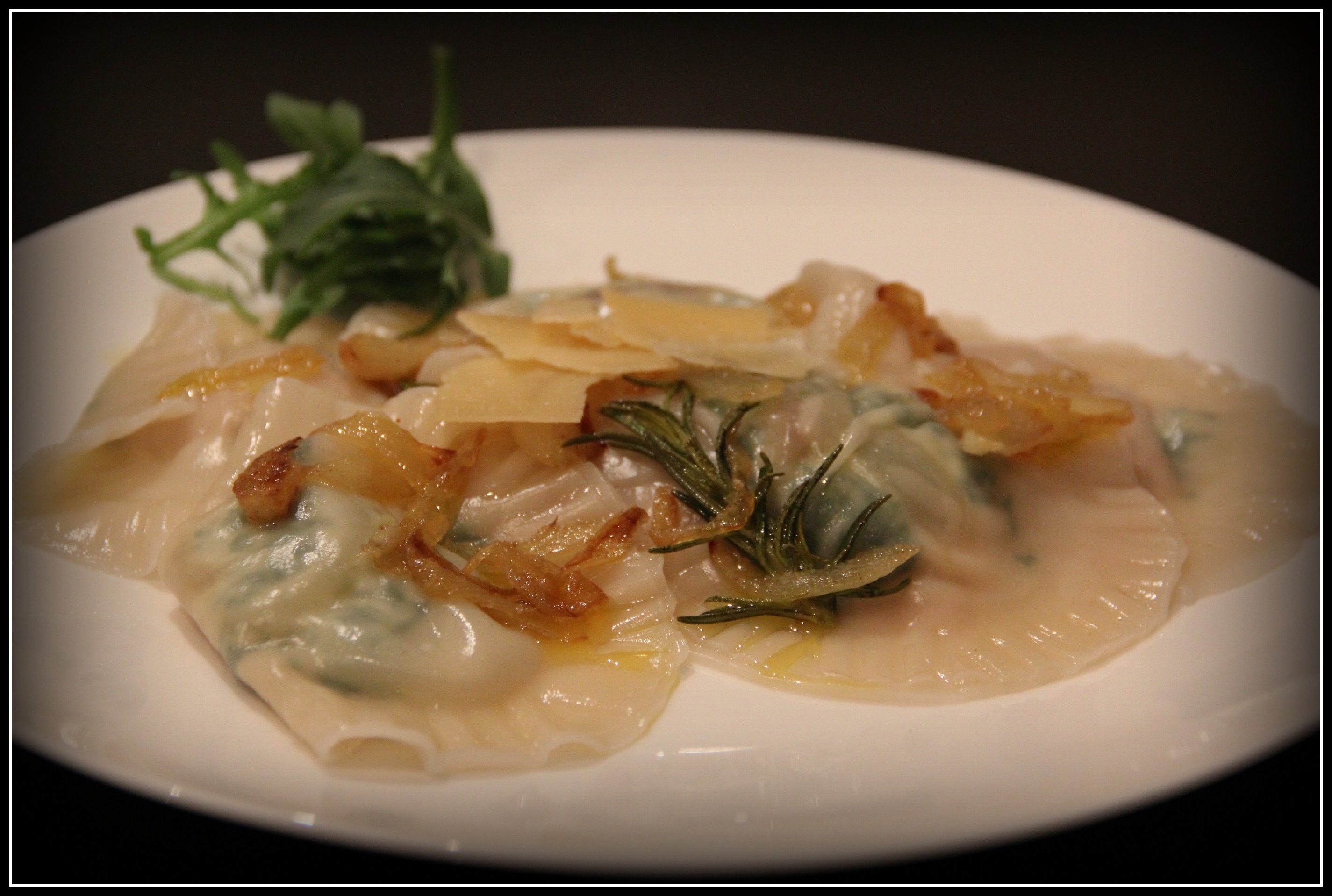 Greens & Cannellini Beans Ravioli