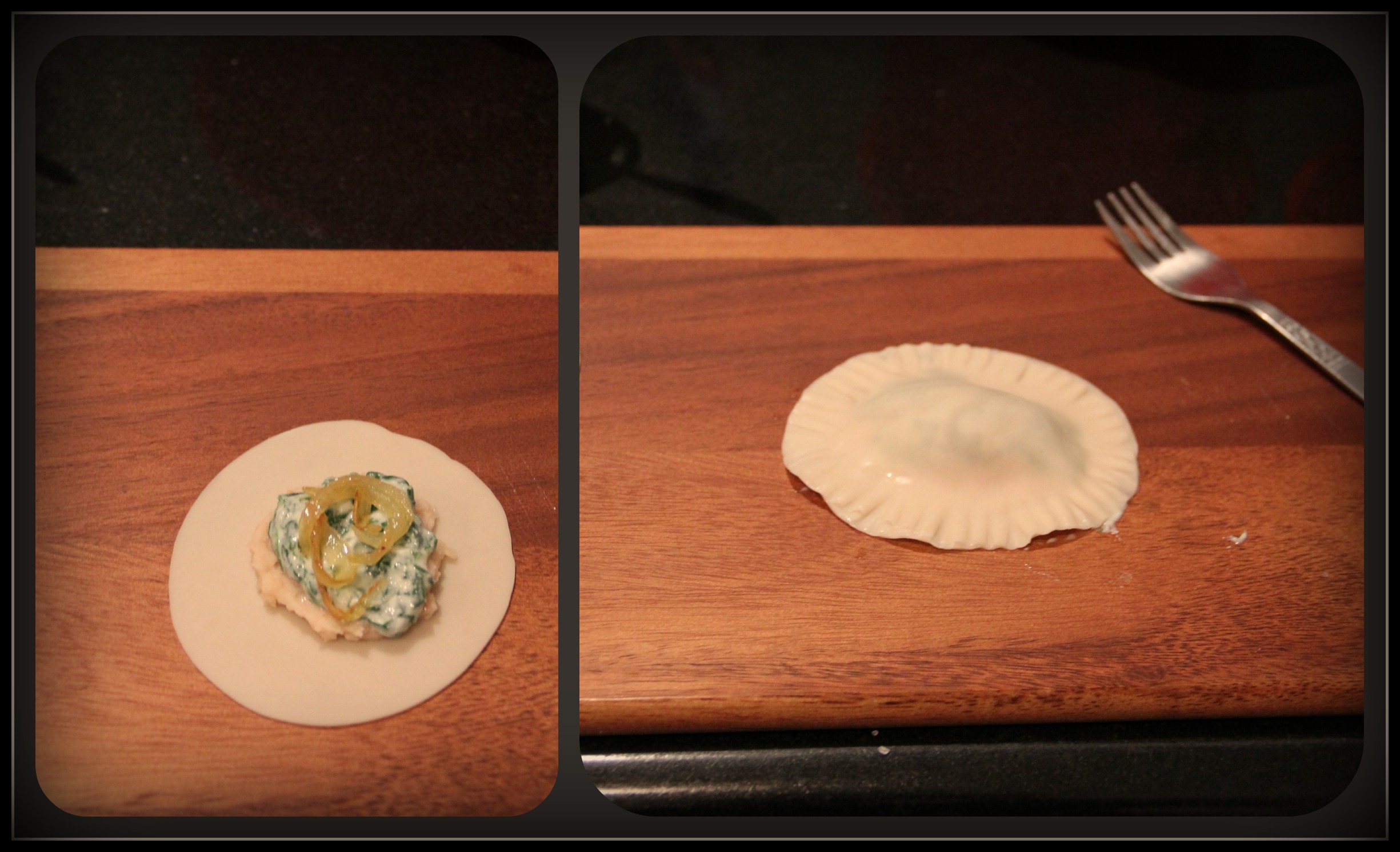 Greens & Cannellini Beans Ravioli