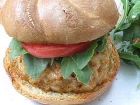 Shrimp and Chorizo Burgers
