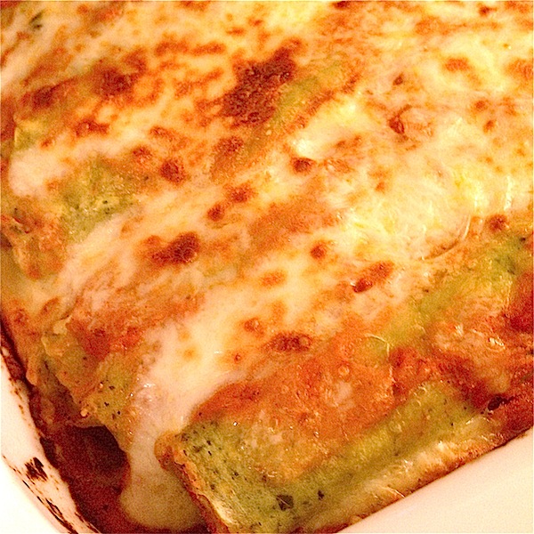 Green Cannelloni