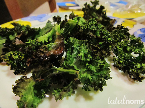 Lemony Kale Chips
