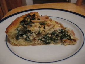 Pregnant Lady Greens Tart