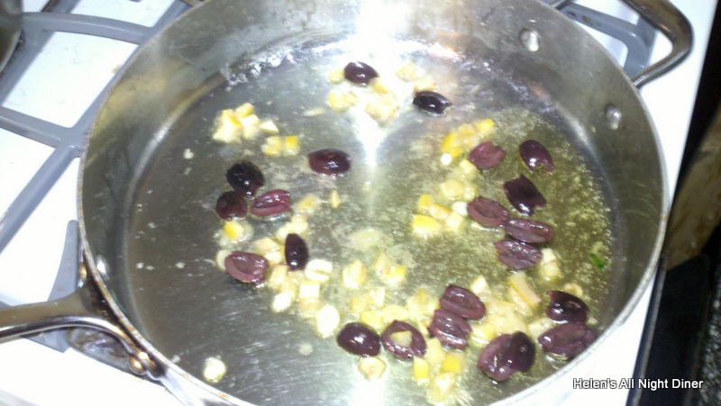 Sauteed Chard with Preserved Lemon and Olives