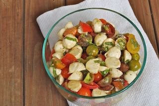 Cherry Tomato and Mozzarella Salad