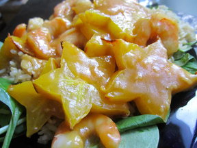 Shrimp & Starfruit Stir-Fry