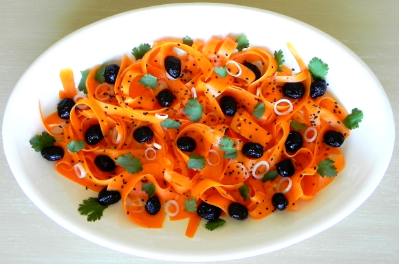 Moroccan Carrot and Olive Salad
