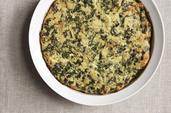Quinoa and Kale Crustless Quiche