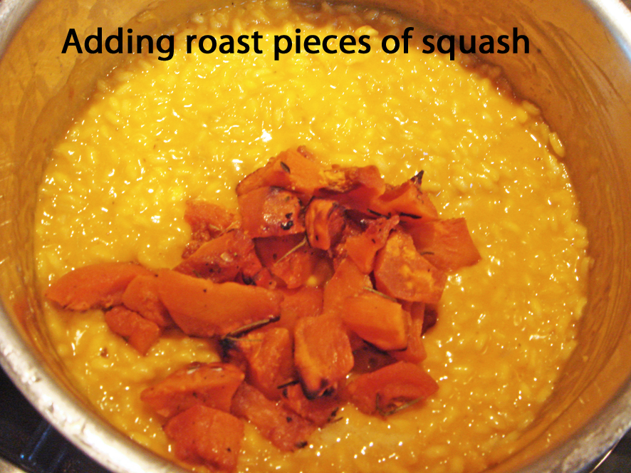 Squash Risotto - Risotto con Zucca