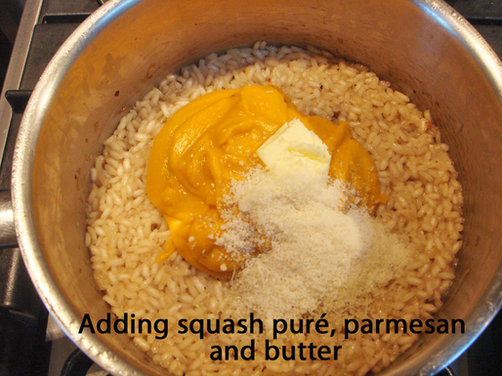 Squash Risotto - Risotto con Zucca