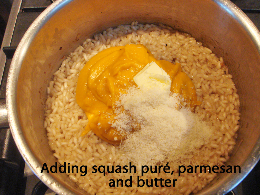 Squash Risotto - Risotto con Zucca