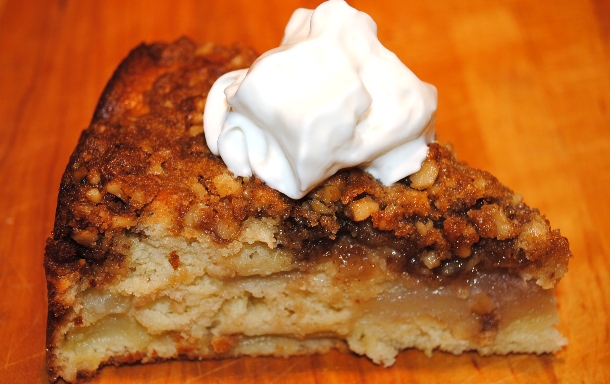 Pear Crumble Cake