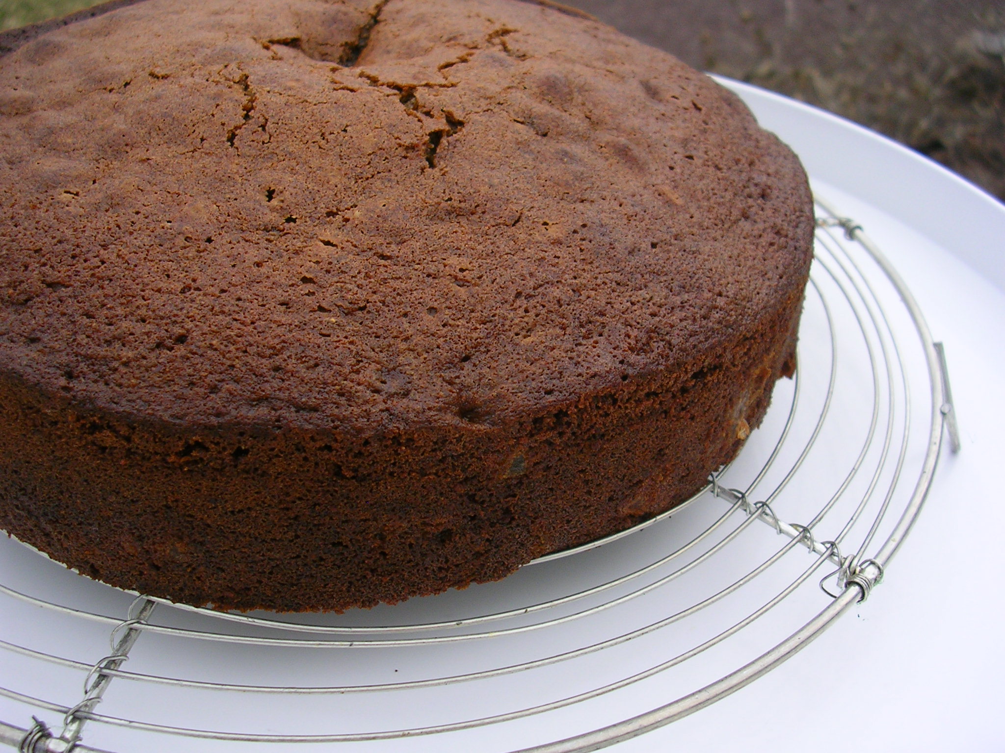 Spiced Chocolate Pear Cake